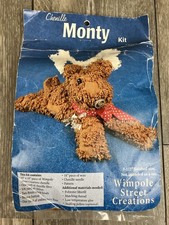 Christmas Reindeer Plush Kit Chenille Monty Kit by Wimpole Street Creations