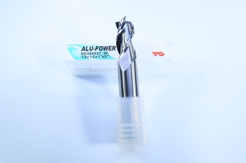 NUEVA HERRAMIENTA CNC FRESADORA DE ALUMINIO FRESADORA DE EXTREMO DE CARBURO SÓLIDO 1/2" YG ALU-POWER E5G95927 - Imagen 4 de 4