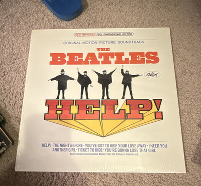 The Beatles - Help! Capitol Records Stereo 12'' Vinyl LP Record Soundtrack