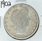 1902 BARBER SILVER HALF DOLLAR ~ NICE COIN ~ 90% SILVER