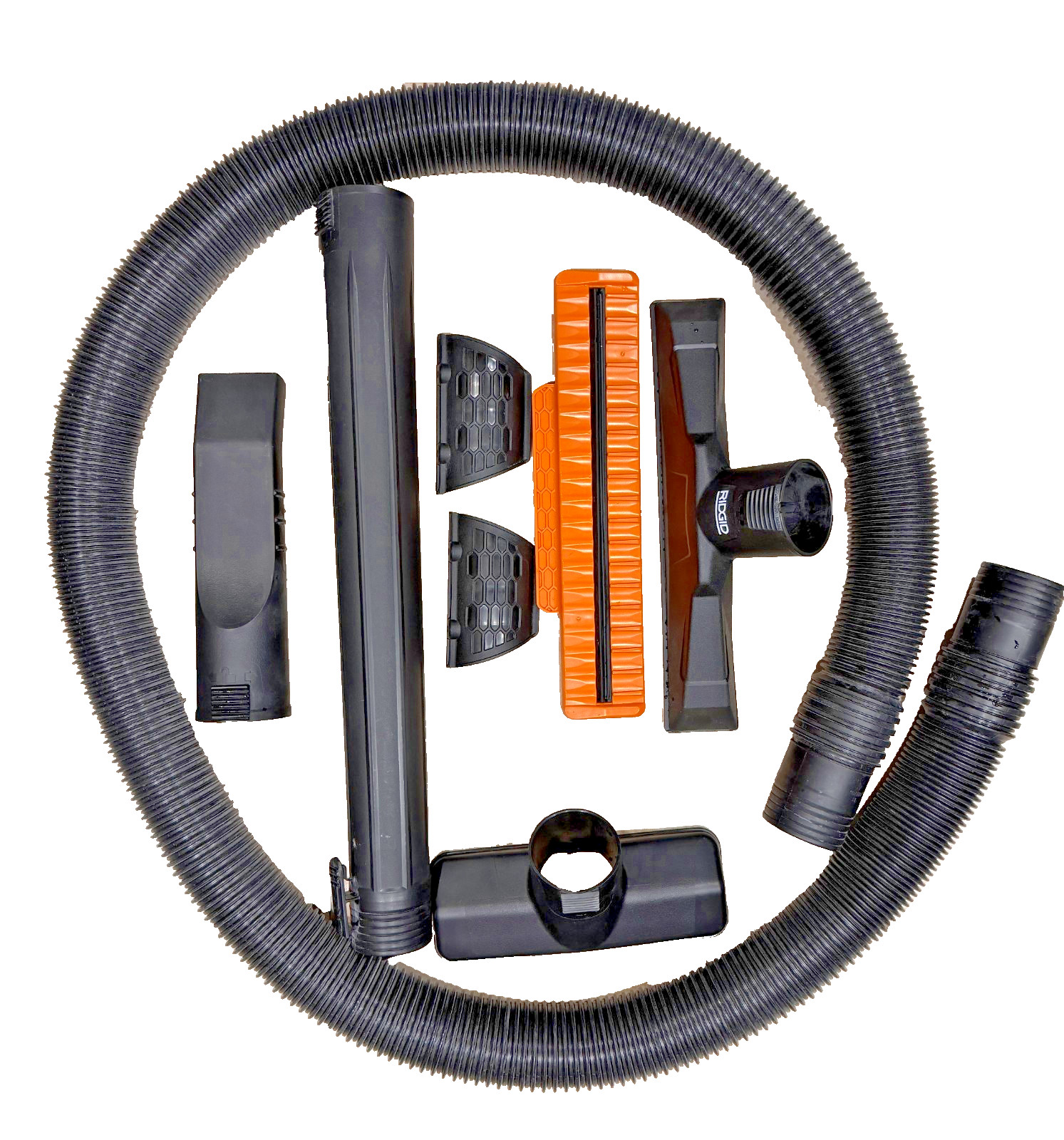 8 Piece 2.5" Vacuum Attachments for Ridgid Shop Vac Wet Dry Hose and Nozzles NEW