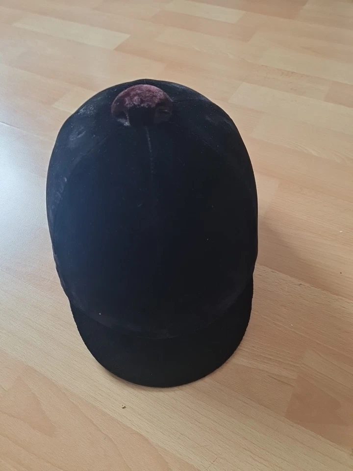 Harry's Horse Reithelm, Samtbezug, dunkelbraun, Modell MK121A-21, Gr. 55 - Bild 2 von 4