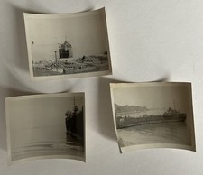 1950s Lot Of 3 Military Photographs U S Military Transport Ships No 801
