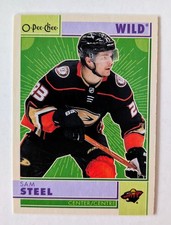 2022-23 UD O-Pee-Chee Hockey OPC Retro #449 Sam Steel Minnesota Wild Center 