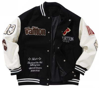Lettermen Jacket Bomber BASEBALL Varsity Jacket Men's Sizes BIG  2XL