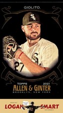 Lucas Giolito 2021 Topps Allen & Ginter X #178 Chicago White Sox