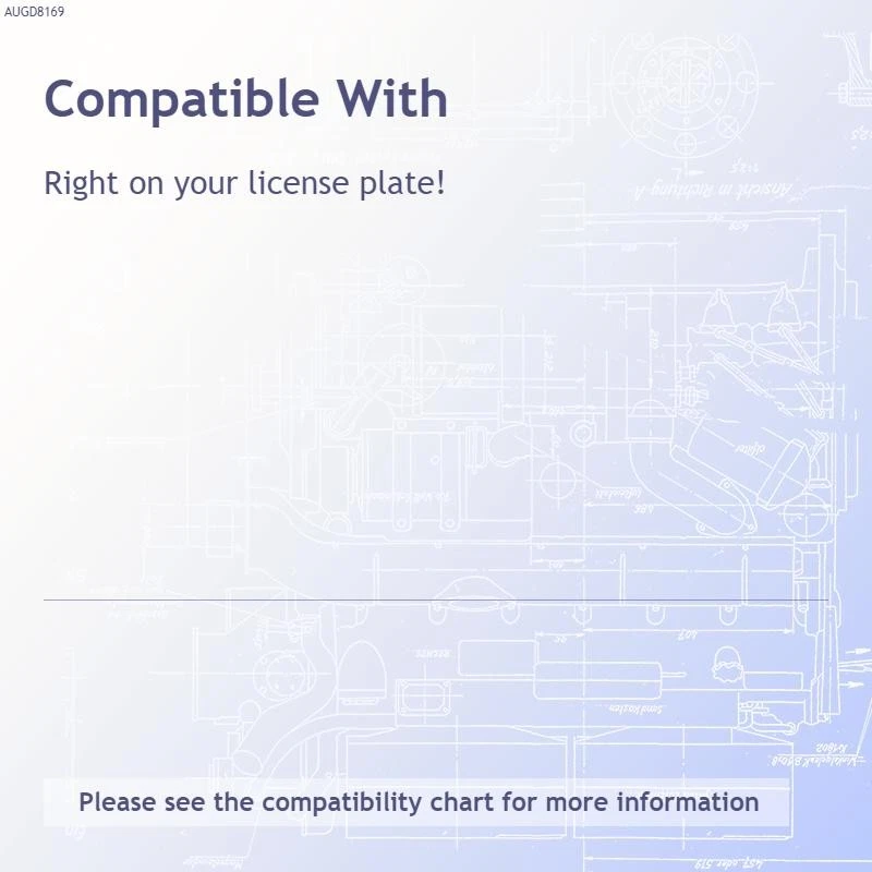 Marco de matrícula de cuerpo ancho espejado - con licencia oficial para Pontiac Solstice Foto 3 de 3