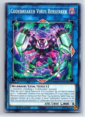 Codebreaker Virus Berserker ETCO-EN051 Eternity Code Yu-Gi-Oh LP