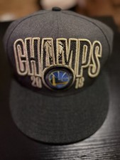 New Era Golden State Warriors 2018 NBA Champs Champions Wool Blend Snapback Hat