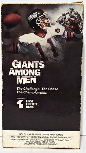 Giants Among Men - The 1986 New York Giants Season NFL Films VHS - Vintage 1987 - Picture 2 of 6