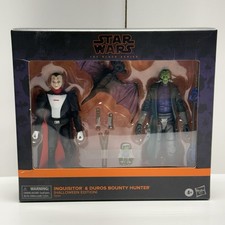 Star Wars Black Series Halloween Inquisitor & Duros Bounty Hunter Action Figures