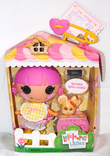 Lalaloopsy Sprinkle Spice Cookie Littles Doll New in Box