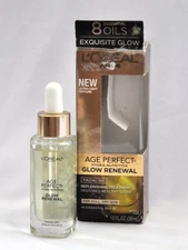 L'Oreal Age Perfect Hydra-Nutrition Glow Renewal Facial Oil 1 oz Serum Loreal
