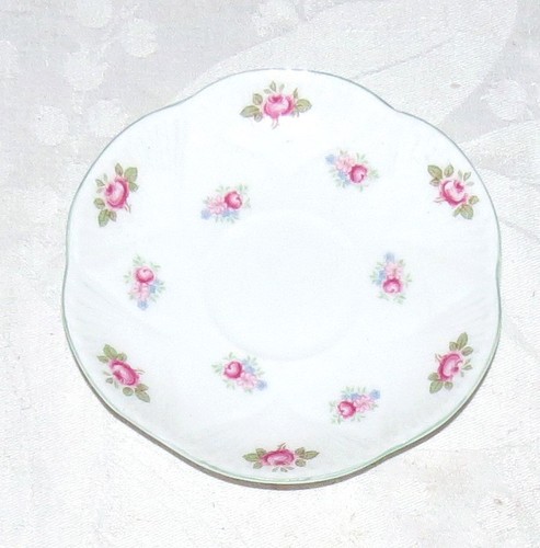 Shelley Bone China 13426 Rosebud Dainty Coffee Demitasse Cup & Saucer: Excellent - Picture 3 of 7