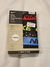 Nike Boys Dri-Fit Youth Size Medium Essential Micro Boxer Briefs 3-Pack
