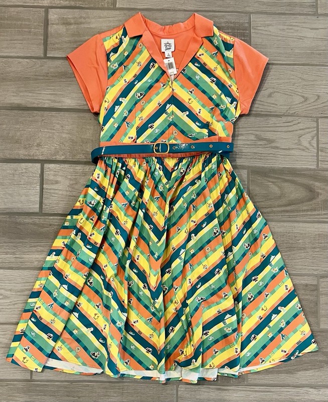 NEW Disneyland Resort The Dress Shop Dress Play In The Park Womens Size Large