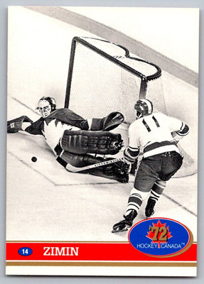 1991-92 Future Trends Canada  72 Yevgeny Zimin USSR #14
