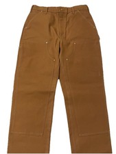 Carhartt Pants Mens 34X36 Double Knee Loose Original Fit Duck Canvas B01 BRN NEW