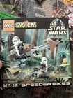 LEGO Star Wars Speeder Bikes 7128 Complete Set Box Instructions Scout Trooper