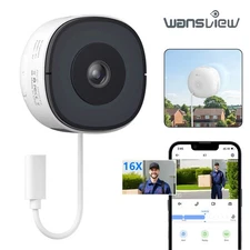 Wansview 3MP Window Camera Security Camera WIFI Color Night Vision Ai Detection