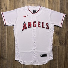 New Nike Los Angeles Angels Authentic Elite Stitched Baseball Jersey Men 44 $335