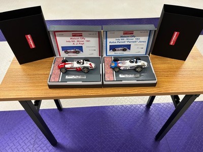 Ostorero 1/32 Slot Cars of AJ Foyt and Parnelli Jones Set