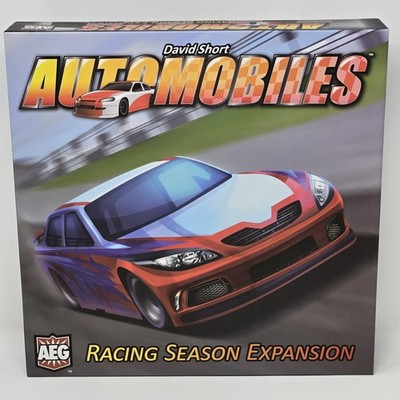 Automobiles Racing Season Expansion Board Game AEG David Short Strategy Game