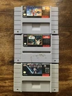 SNES Super Star Wars Trilogy Carts Only