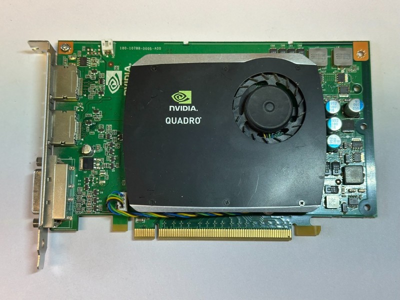 NVIDIA Quadro FX 580 512MB GDDR3 PCI Graphics Card Dual DisplayPort DVI