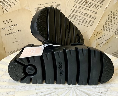 Free People Birkenstock Papillio Millano Exquisit Chunky Sandale schwarz 41/10 NEU - Bild 11 von 11