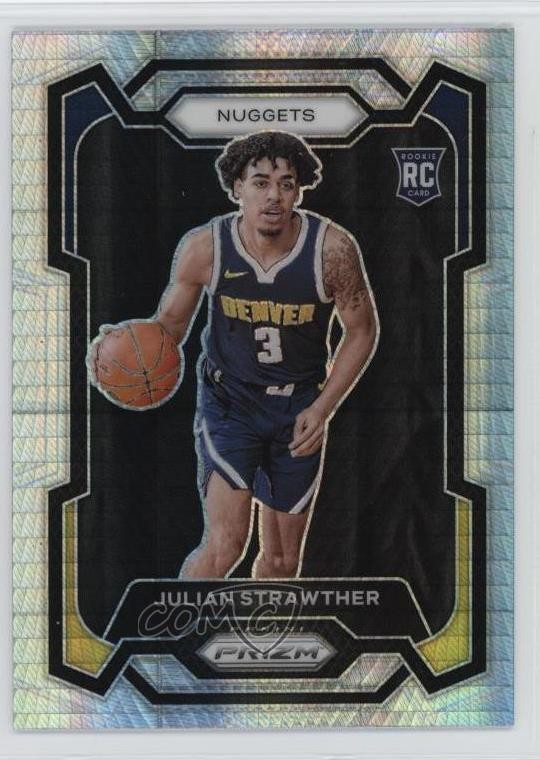 2023-24 Panini Prizm Hyper Prizm Julian Strawther #133 1aa0