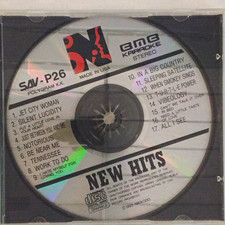 BMG Karaoke Systems New Hits CD G Karaoke Disc English Playable CDG SAV-P26