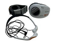 SONY SRF-M85W S2 Sports Digital Tuner AM/FM Armband Radio  MDR-W014 Earphones