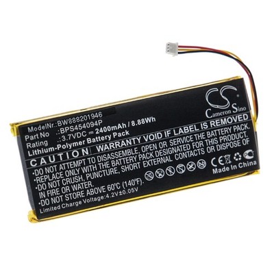 Akku für Geneva BPS454094P 2400mAh 3,7V