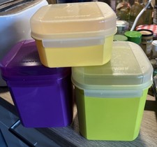 Tupperware 3er Set Bellevue 1,2 L Vorratsdose Naschkätzchen