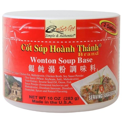 Quoc Viet Foods - Wonton Soup Base 10oz Cot Sup Hoanh 10 ounces (Pack of 1)