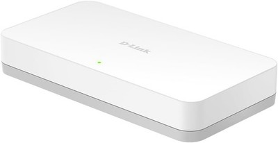 Linksys Gigabit Easy Desktop Switch 8-Port Plug & Play lüfterlos weiß grau 195g