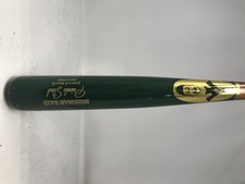 Nuevo Bate de Béisbol Birdman Bats RA13 Modelo Madera de Arce Nogal/Verde/Dorado