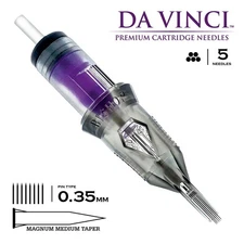 Bishop Da Vinci V2 Magnum Cartridge Tattoo Needles - Medium Taper