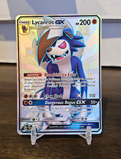 The Pokémon Company Pokémon TCG Lycanroc GX SV66/SV94 Hidden Fates Shiny Holo on eBay