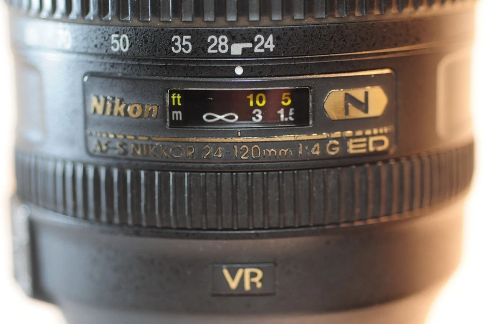 Nikon N AF-S Nikkor 24-120mm f/4 G ED VR FX lens READ for F5 D850 D780 D750 Z7 - Image 2 of 4