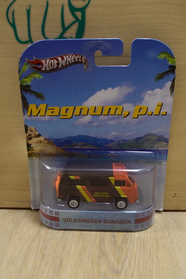 Hot Wheels Retro Entertainment Magnum P.I. SET Ferrari 308 GTS QV Hopper Sunagon - Image 2 of 4