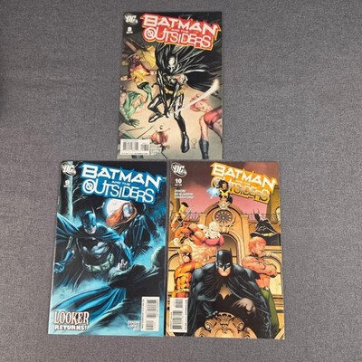 Batman And The Outsiders #8-10 Comic Book Lot DC 2008 Set Dixon Benjamin