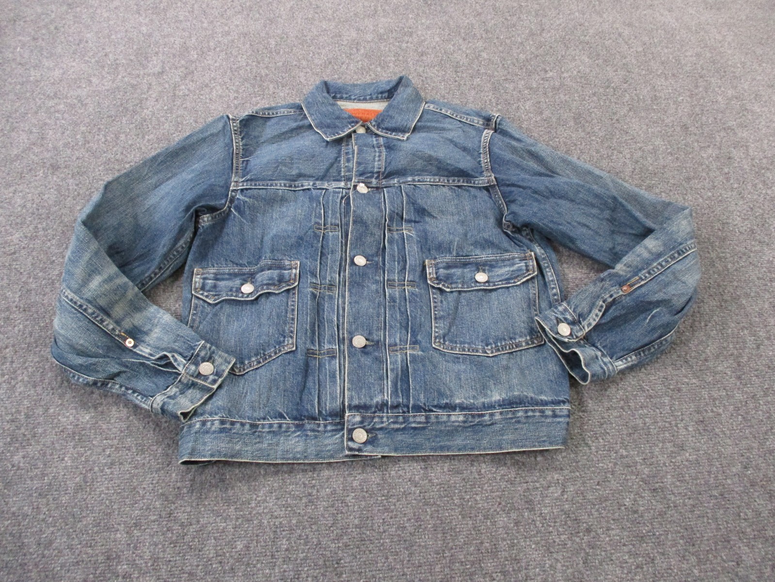 RRL Ralph Lauren Jacket Men S Denim Double RL Trucker Jean Barn Workwear Work