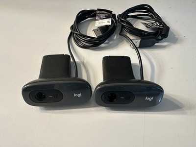 Lot of 4 Logitech Webcas - 2x C270 HD 720 + 2x C210 VGA - Tested, Exellent