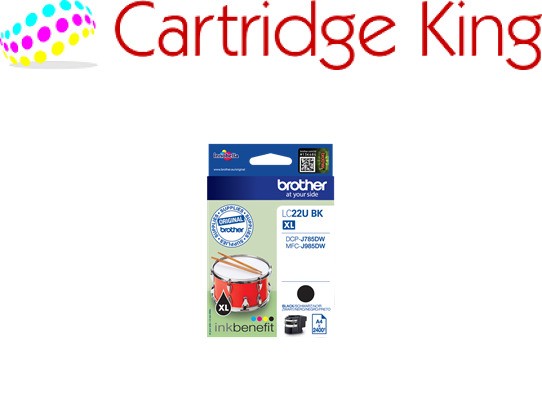 Brother Original LC22U Black Ink Cartridge
