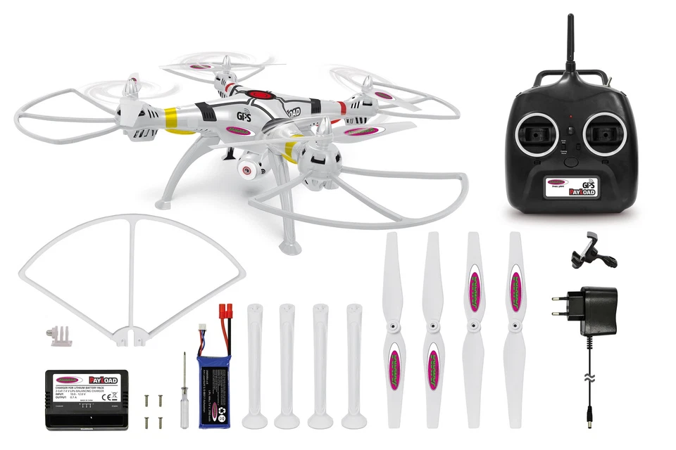 Quadrocopter mit GPS Drohne Altitude HD FPV Wifi Coming Home - Bild 3 von 4