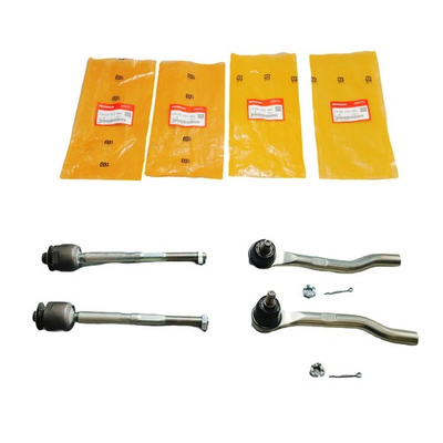 #ad #ad 4x Front Inner amp; Outer Tie Rod Ends for Honda Pilot 16 23 Passport Acura MDX OEM $127.85