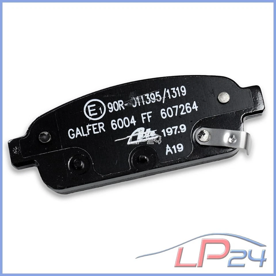 ATE JEU PLAQUETTES DE FREIN ARRIÈRE POUR CHEVROLET VOLT EV 150 - Photo 3/4