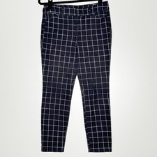 Old Navy Plaid High-Waisted Pixie Skinny Ankle Pants Women's Size 2 Petite